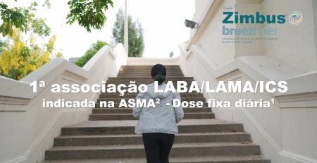 Já disponível 1.ª associação LABA/LAMA/ICS para asma
