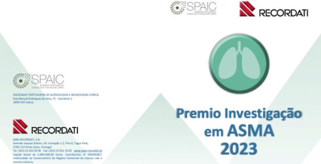 SPAIC e Jaba Recordati lançam Prémio Investigação em Asma 2023